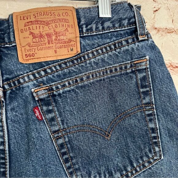 Levis 560 vintage cut off jean shorts - Picture 4 of 4